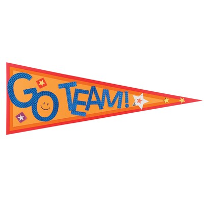 Hygloss Happy 100th Day Paper Pennants, 36/Pack (HYG88136)
