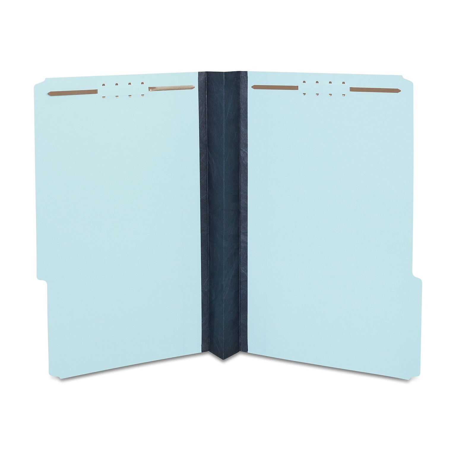 Staples® 60% Recycled Pressboard Classification Folder, 3 Expansion, Legal Size, Light Blue, 25/Box (ST384871/384871)