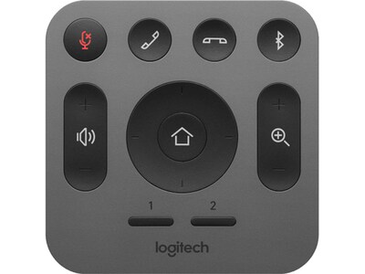 Logitech MeetUp RF Remote Control, Gray (993-001389)