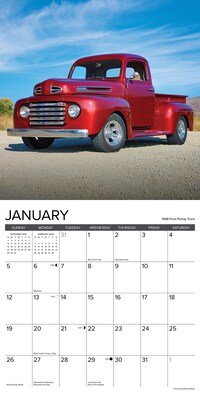 2025 Willow Creek Classic Pickups 12" x 12" Monthly Wall Calendar (42441)