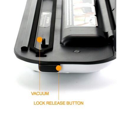 MegaChef Home Vacuum Sealer, White (938111840M)