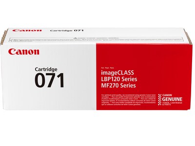 Canon 071 Black Standard Yield Toner Cartridge (5645C001)