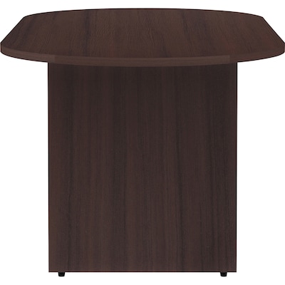 Lorell Essentials 72" W Oval Conference Table Walnut (LLR18230)