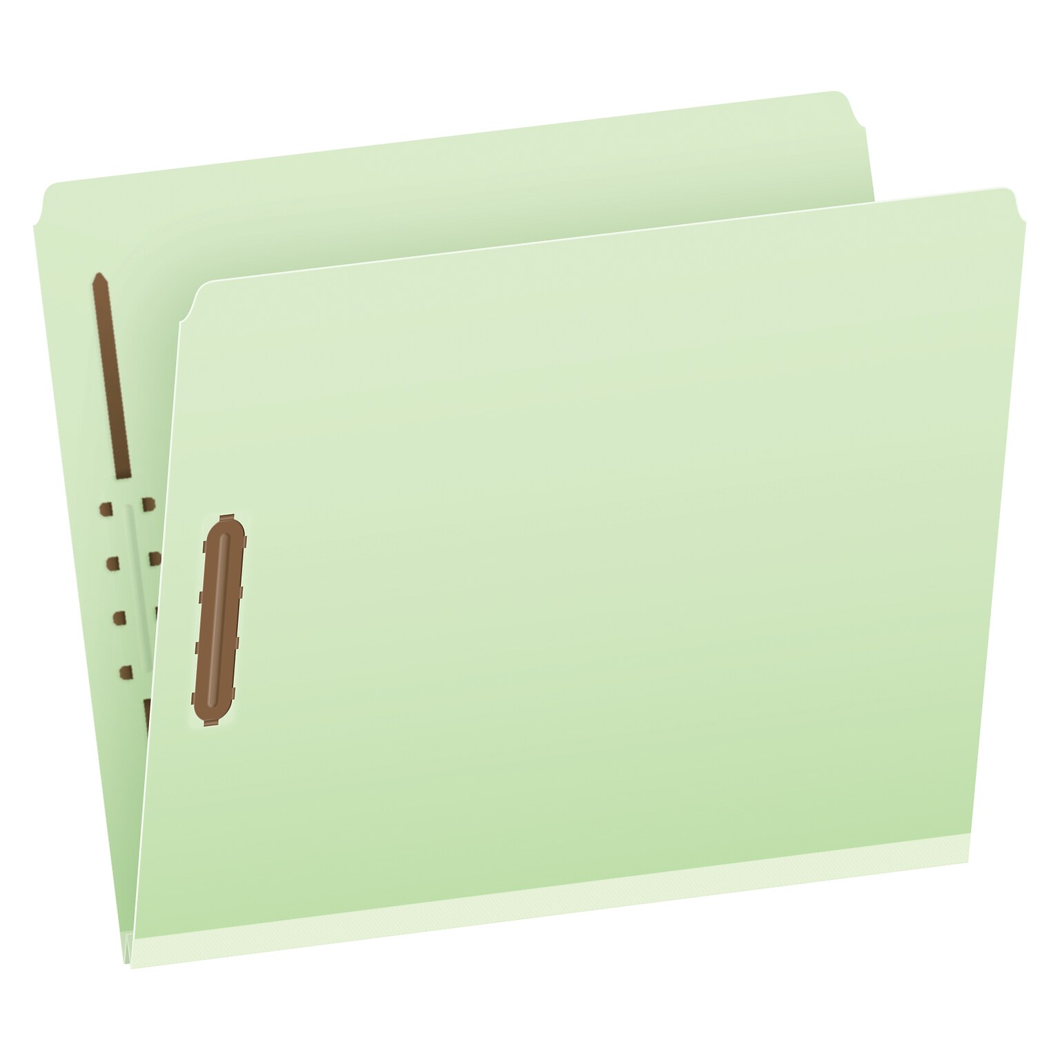 Pendaflex Reinforced Pressboard Classification Folder, 2 Expansion, Letter Size, Light Green, 25/Box (17180EE)