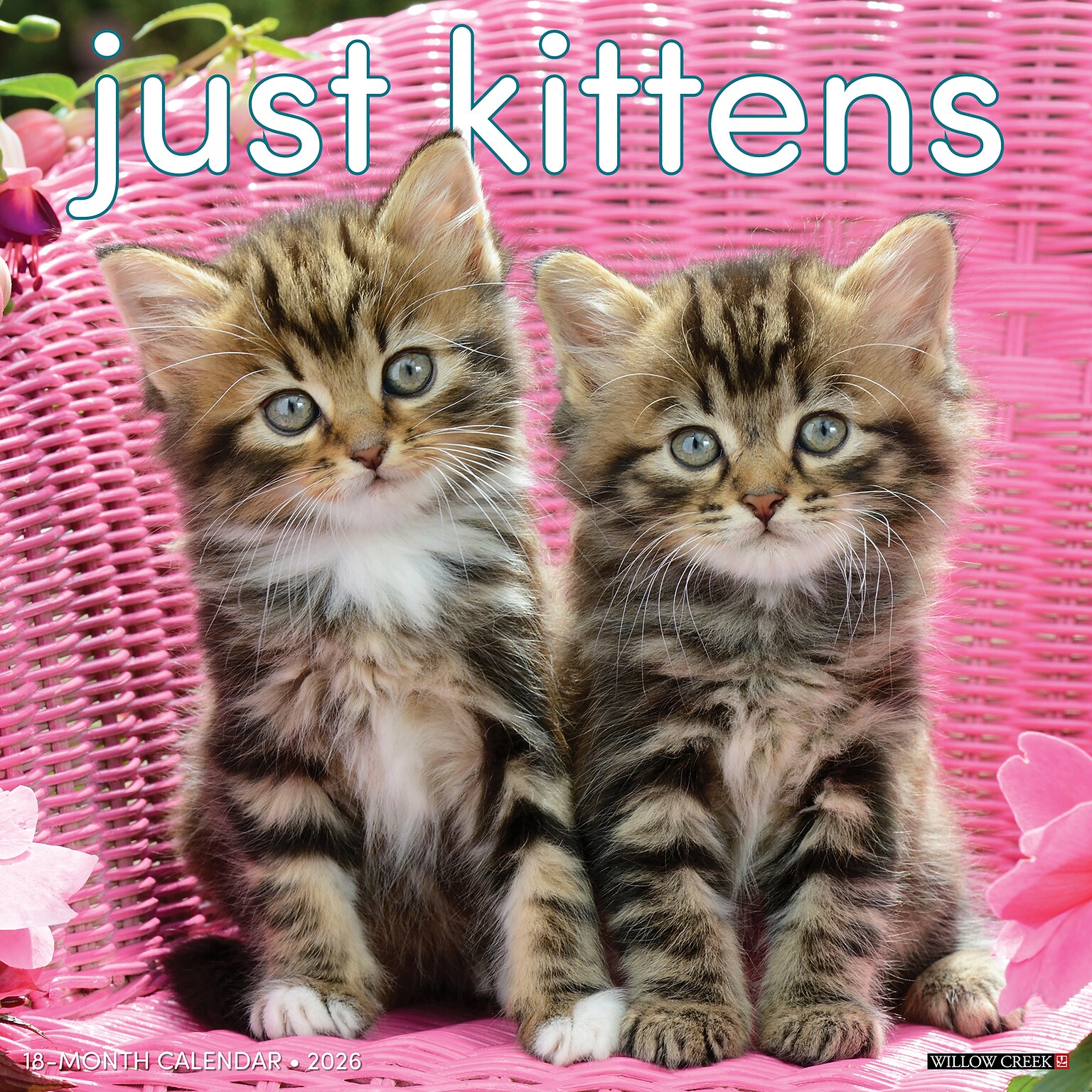 2026 Willow Creek Kittens 12 x 12 Monthly Wall Calendar (51696X)