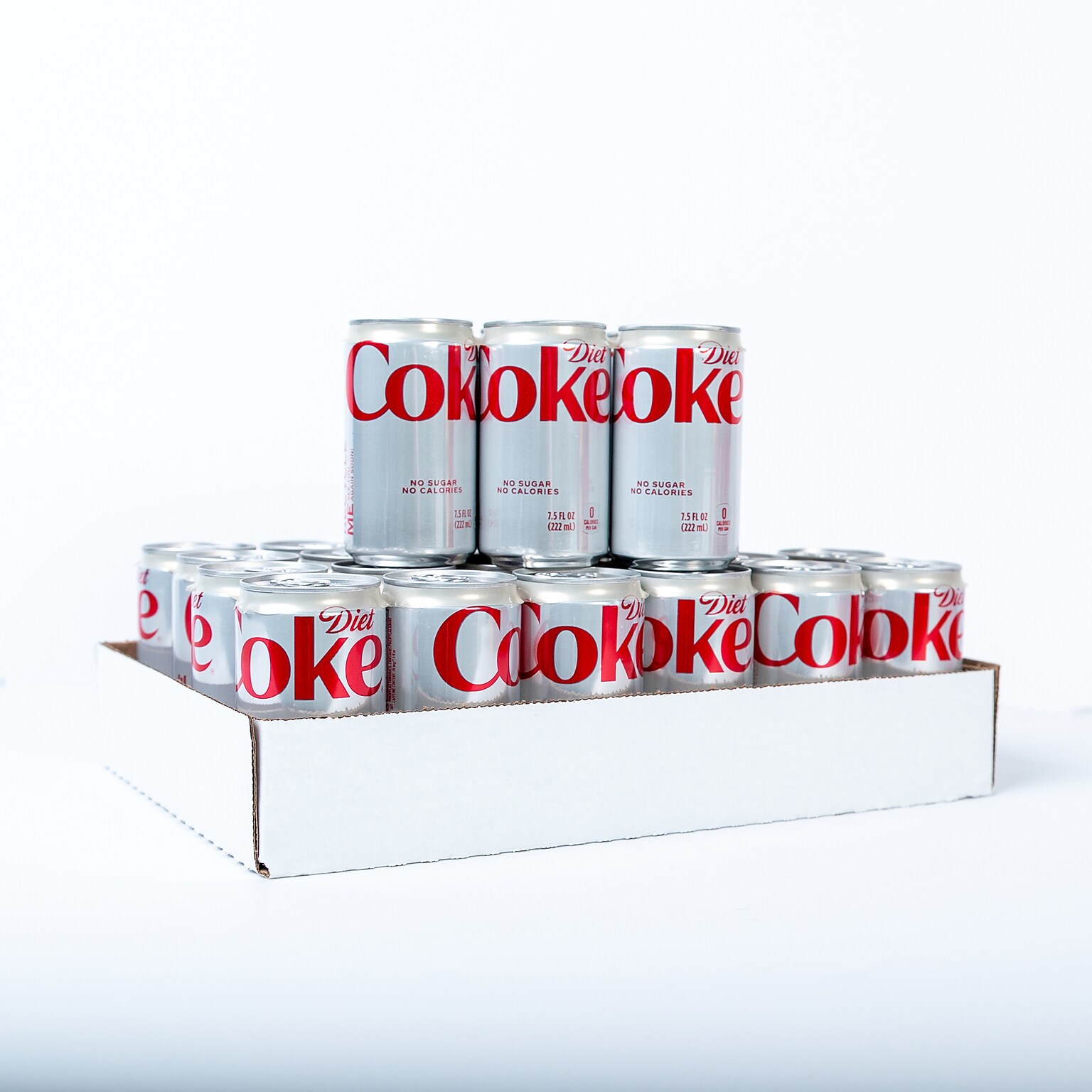 Coca-Cola Mini Diet Coke Soda, 7.5 oz., 24/Carton (00049000061055)