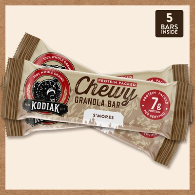 Kodiak Chewy SMores Granola Bar, 6.17 oz., 5/Box (1642)