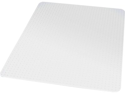 Quill Brand® Carpet Chair Mat, 45 x 53, Crystal Clear (27014-US/CC)