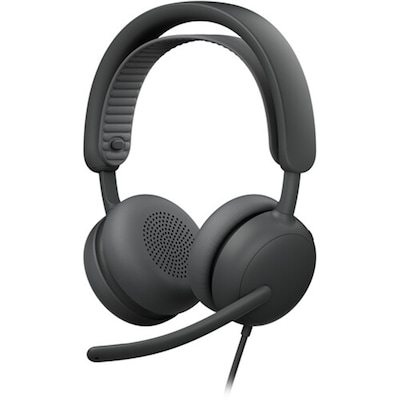 Logitech Zone Wired 2 USB-C Stereo Computer Headset, UC Certified, Black (981-001612)