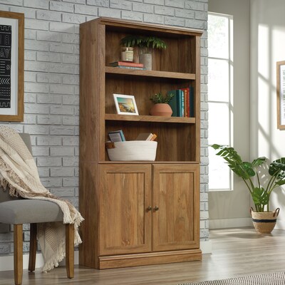 Sauder Select 70H 5-Shelf Bookcase, Sindoori Mango (426414)