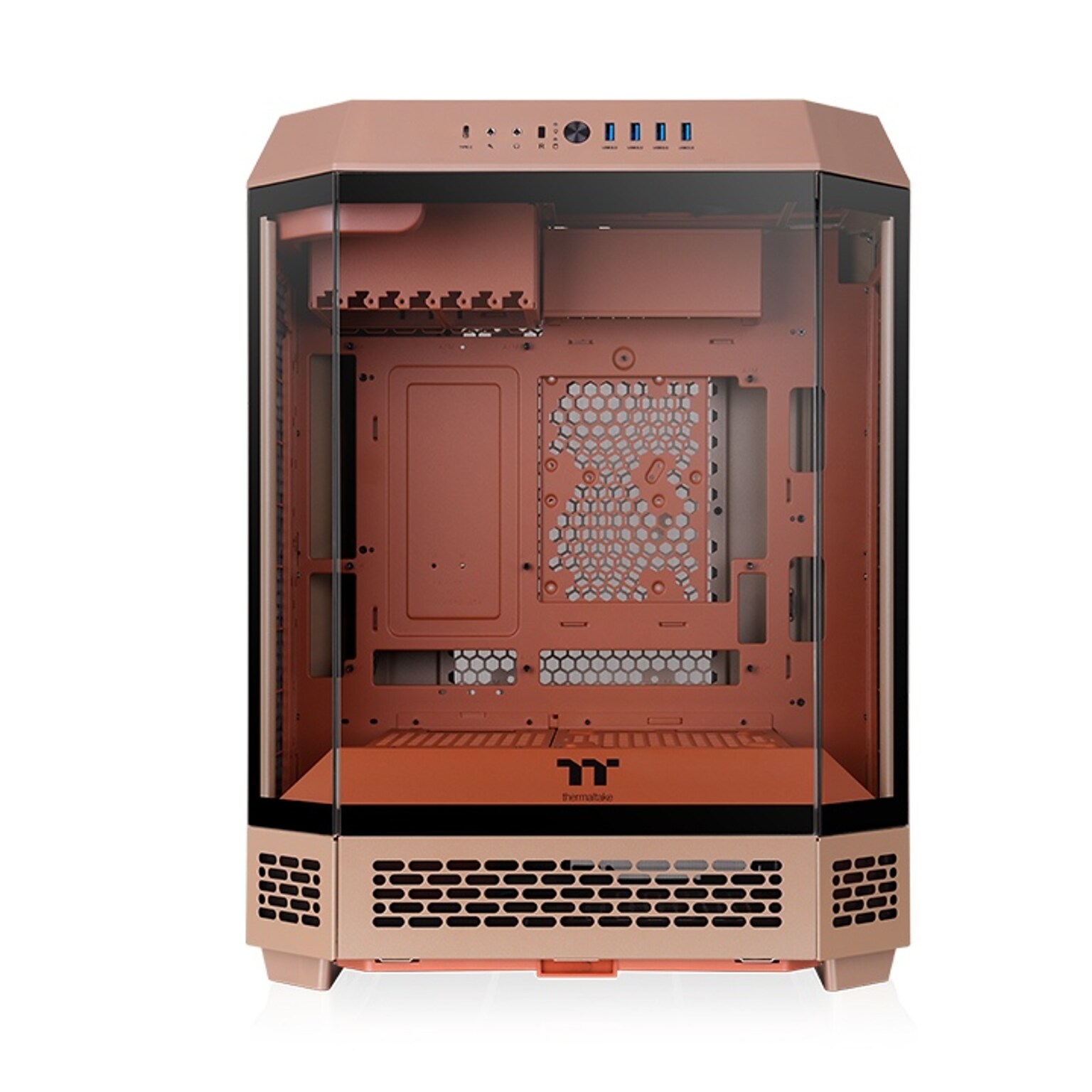 Thermaltake Tower Series 600 ATX Mid-Tower Computer Case, Gravel Sand Brown (CA-1Z1-00MGWN-00)