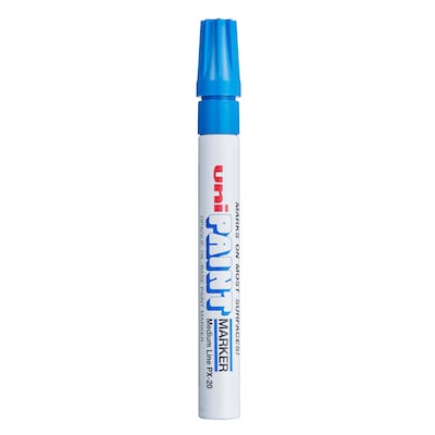 uni PAINT PX-20 Oil-Based Marker, Medium Tip, Blue (63603)