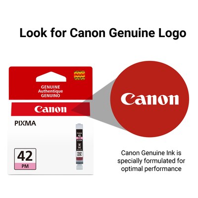 Canon 42 Photo Magenta Standard Yield Ink Cartridge (6389B002)