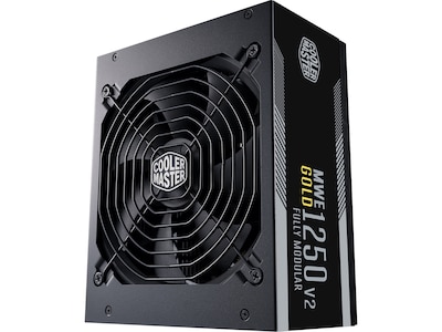 Cooler Master MWE Gold V2 Full Modular 1250W ATX 12V Ver. 2.52 80 PLUS Gold Internal Power Supply, B