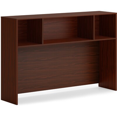 HON Mod Hutch, 60W x 14D x 39.75H, Traditional Mahogany (HONLDH60LT1)