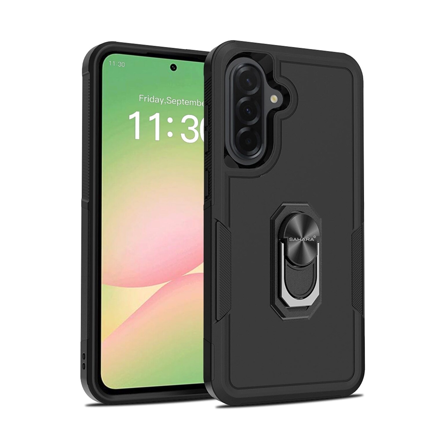SaharaCase Raider Series Phone Case for Samsung Galaxy A37, Shock Absorbing, Scorpion Black (CP01105)