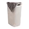 Mind Reader 15.85-Gallon Laundry Hamper with Lid, Plastic, Ivory (60HAMP-IVO)