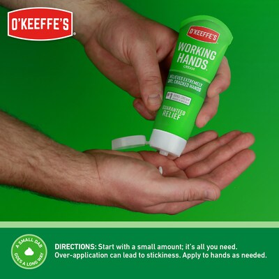 O'Keeffe's Working Hands Cream, 3 oz Tube (K0290001)
