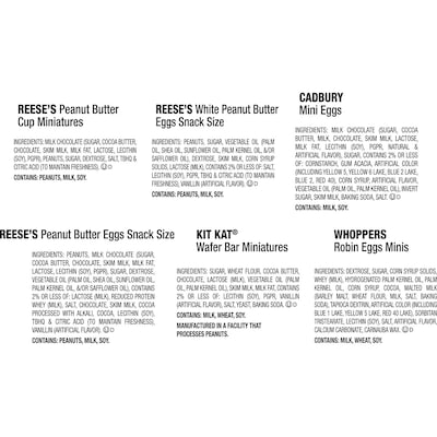 Hershey Assorted Chocolate Candy Variety Bag, 35.23 oz., 90 Pieces (HEC46179)