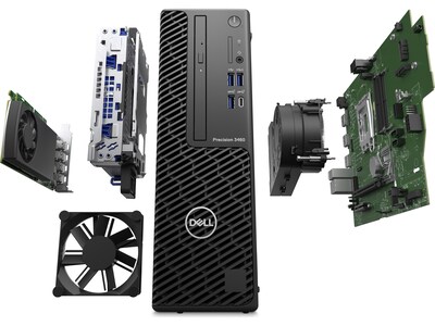 Dell Precision 3460 Desktop Computer, Intel Core i5-14500, 16GB Memory, 512GB SSD (P700V)