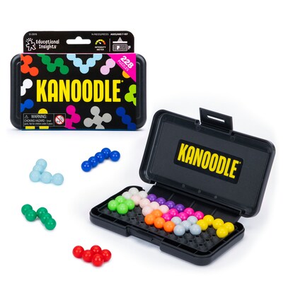 Educational Insights Kanoodle 3D Brain Teaser Puzzle Game, 200 Challenges, Ages 7+