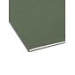 Smead Heavy Duty TUFF Recycled Hanging File Folder, 3-Tab Tab, Legal Size, Standard Green, 20/Box (64136)