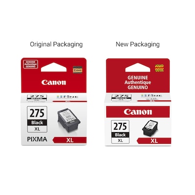 Canon PG-275 XL Black High Yield Ink Cartridge (4981C001)