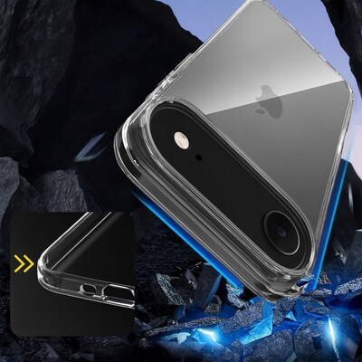 SaharaCase Venture Series Phone Case for iPhone 17 Air, Shock Absorbing, Clear (CP00949)