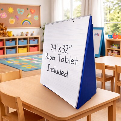 Flipside Tabletop Easel Pad, 32, Primary Lined (30501)