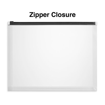 Staples Moisture Resistant Plastic File Pocket, Letter Size, Assorted Colors, 5/Pack (TR51842)