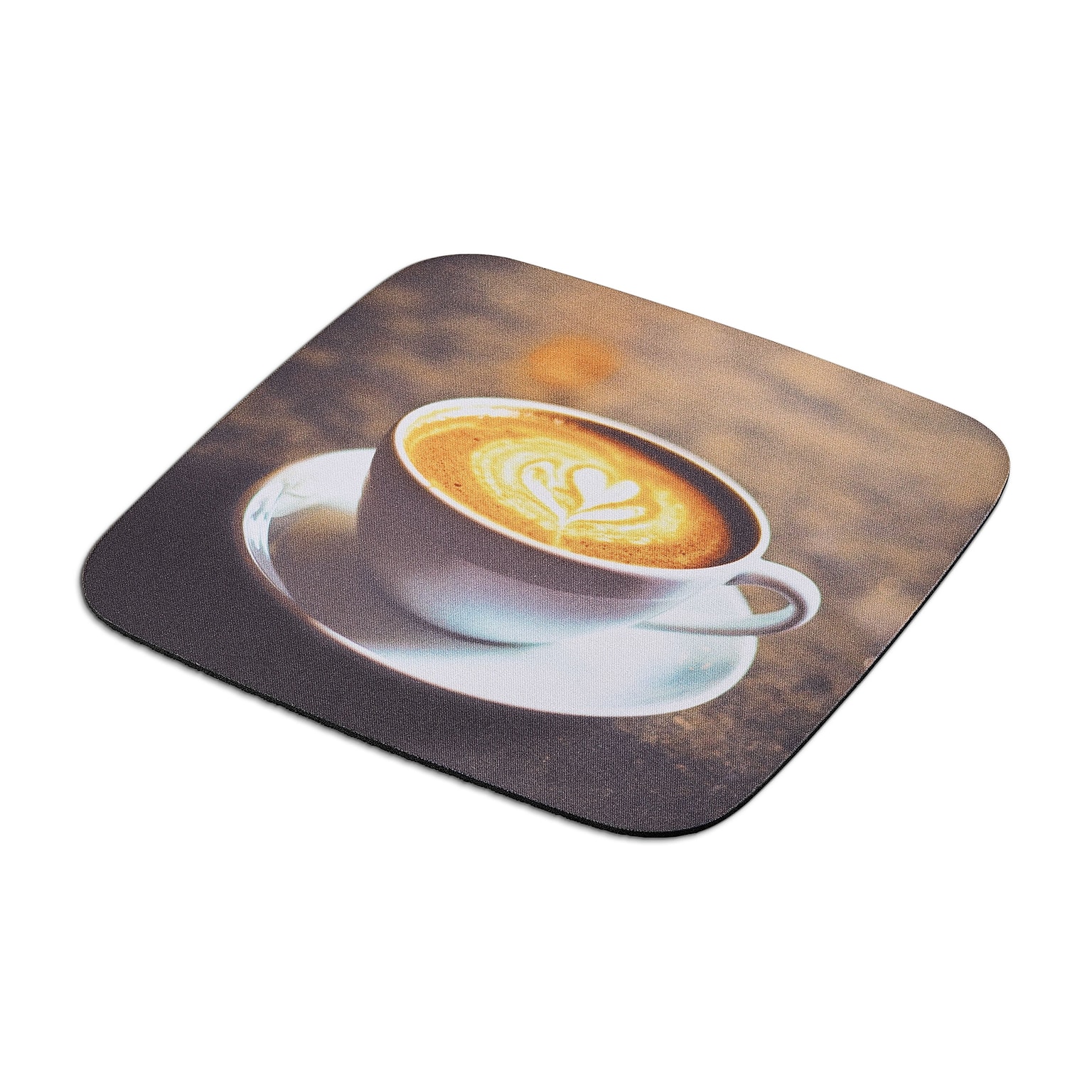 Quill Brand® Fashion Mouse Pad, Coffee