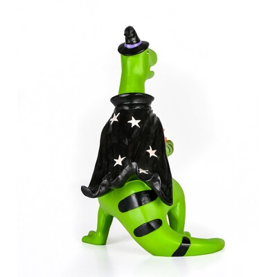National Tree Company 10" Halloween Green Dinosaur Tabletop Decor (HH75-203259ZGR1)