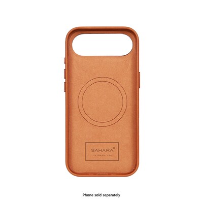 SaharaCase Indy Series MagSafe Phone Case for iPhone 17 Air, Shock Absorbing, Canyon Brown (CP00957)
