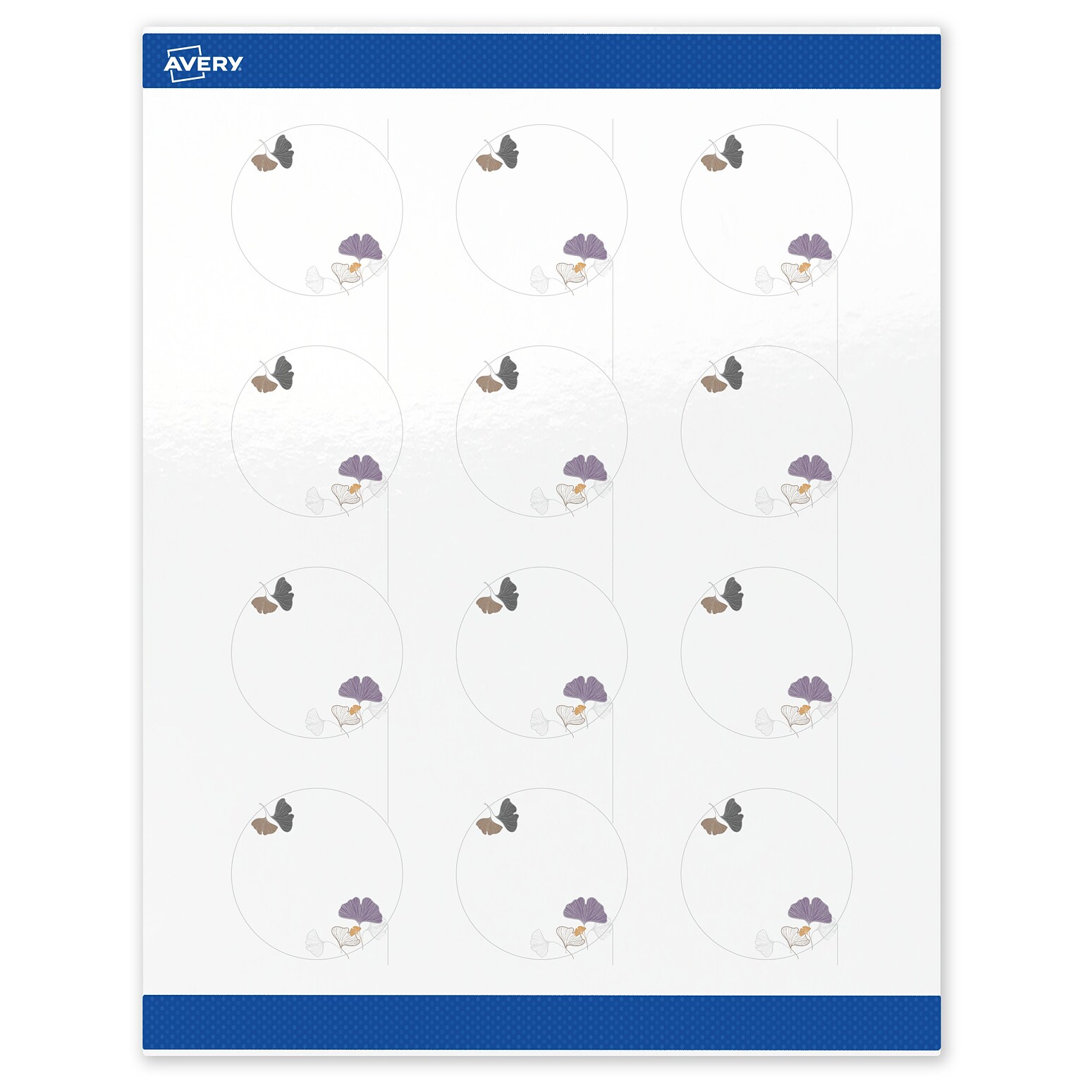 Avery Laser/Inkjet Circle Multipurpose Labels, 2 Dia., White, 120/Pack (S00-F48)