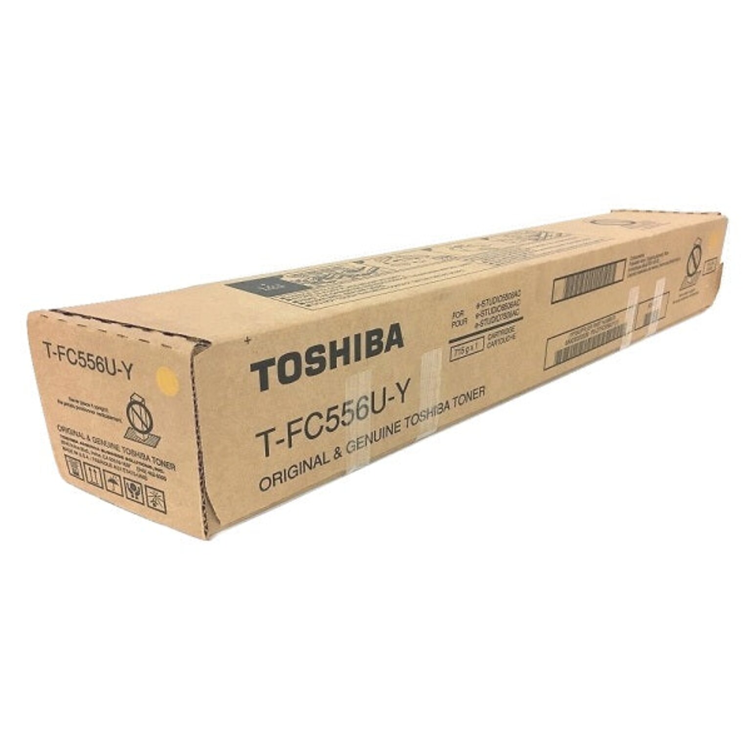 Toshiba T-FC556U-Y Yellow High Yield Toner Cartridge, Prints Up to 39,200 Pages