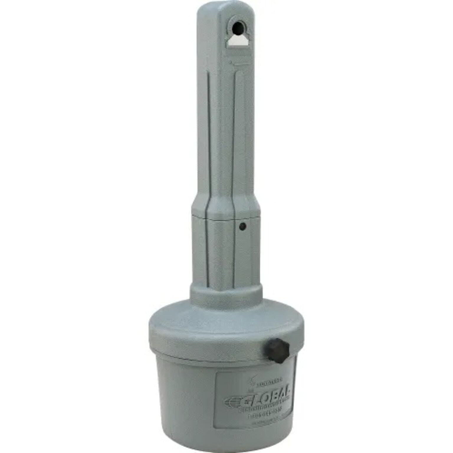 Global Industrial Outdoor Ashtray, 1-1/2 Gallon, Gray (261391GY)