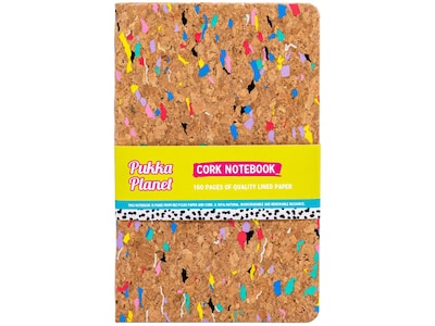 Pukka Pad Planet Softcover Notebook, 5.31 x 8.46, Wide-Ruled, 80 Sheets, Multicolor (9855-SPP)