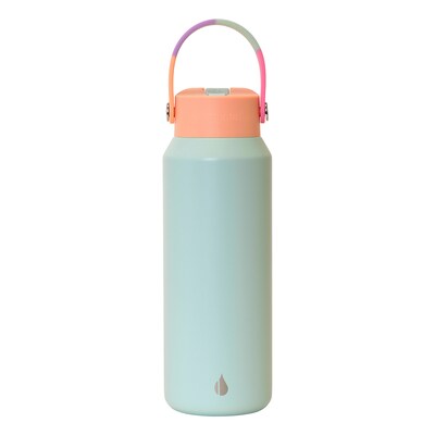 Elemental Core Stainless Steel Double Wall Insulated Water Bottle, 40 oz., Mint Sorbet (EMLEBC40MS11)