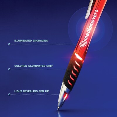 Custom Technostar Illuminated Pen