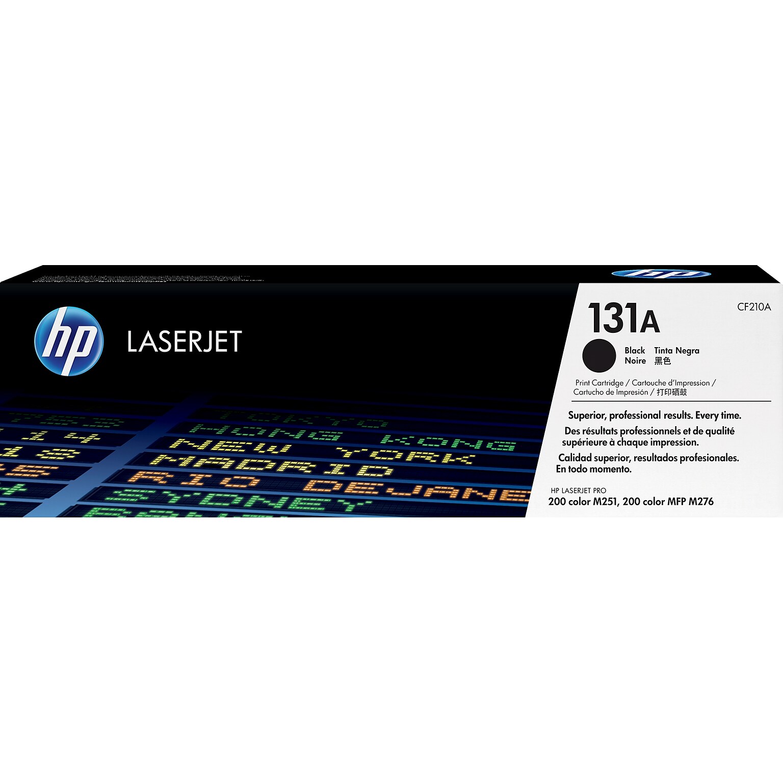 HP 131A Black Standard Yield Toner Cartridge, Prints Up to 1,520 pages (CF210A)