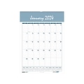 2024 House of Doolittle Bar Harbor 31.25 x 22 Monthly Wall Calendar, Wedgwood Blue/Gray (334-24)
