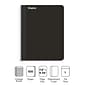 Staples Premium Composition Notebook, 7.5" x 9.75", 100 College Ruled Sheets, Black (TR58342)