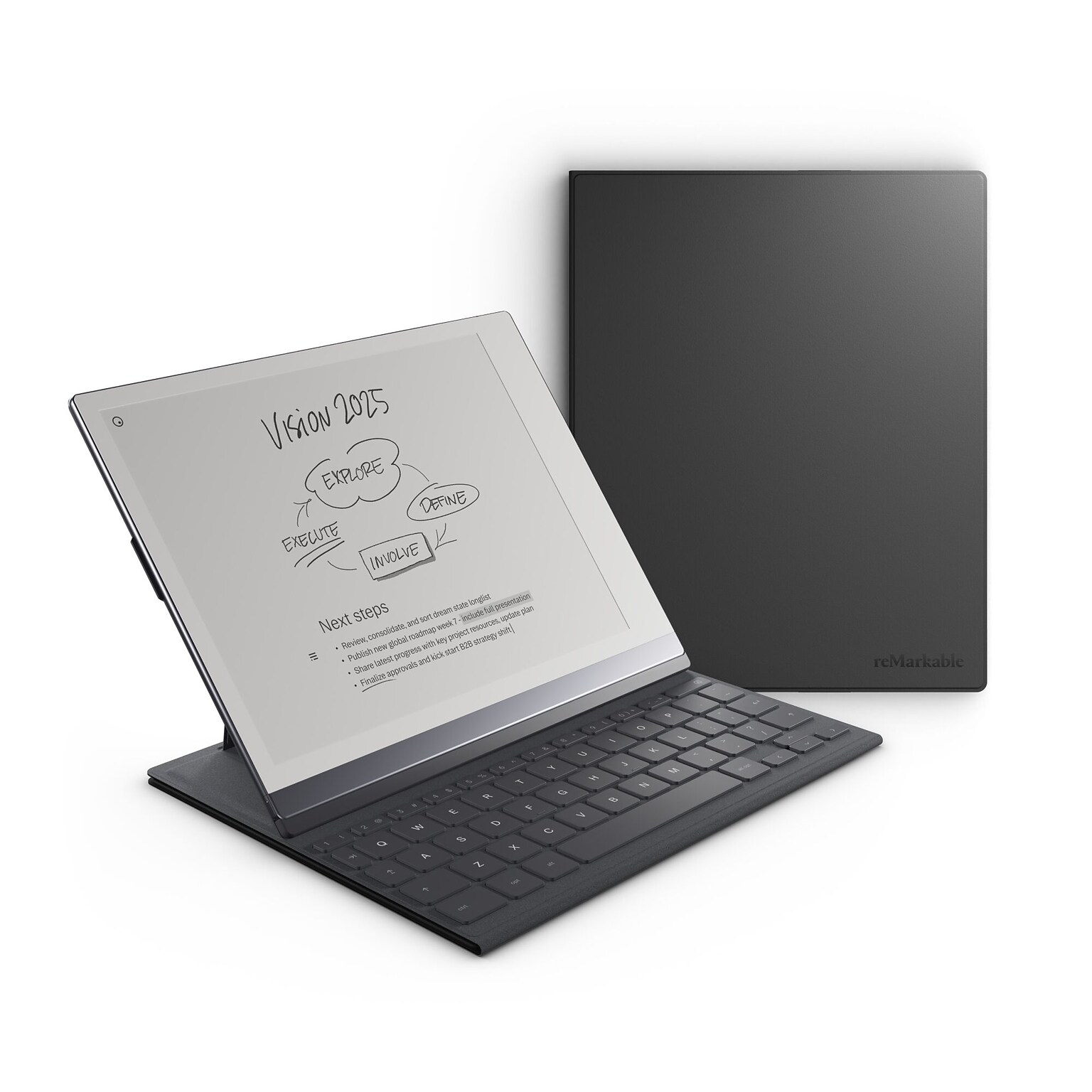 reMarkable 10.3 Type Folio Keyboard for reMarkable 2, Ink Black (RM810)