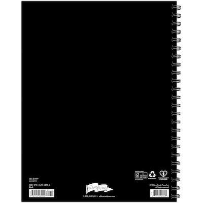 2026-2027 Willow Creek 8.5 x 11 Academic Weekly & Monthly Planner, Black (65952)