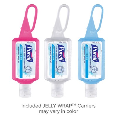 PURELL Advanced 70% Alcohol Gel Hand Sanitizer, Clean Scent, 1 oz., 36/Carton (GOJ390036WRP)