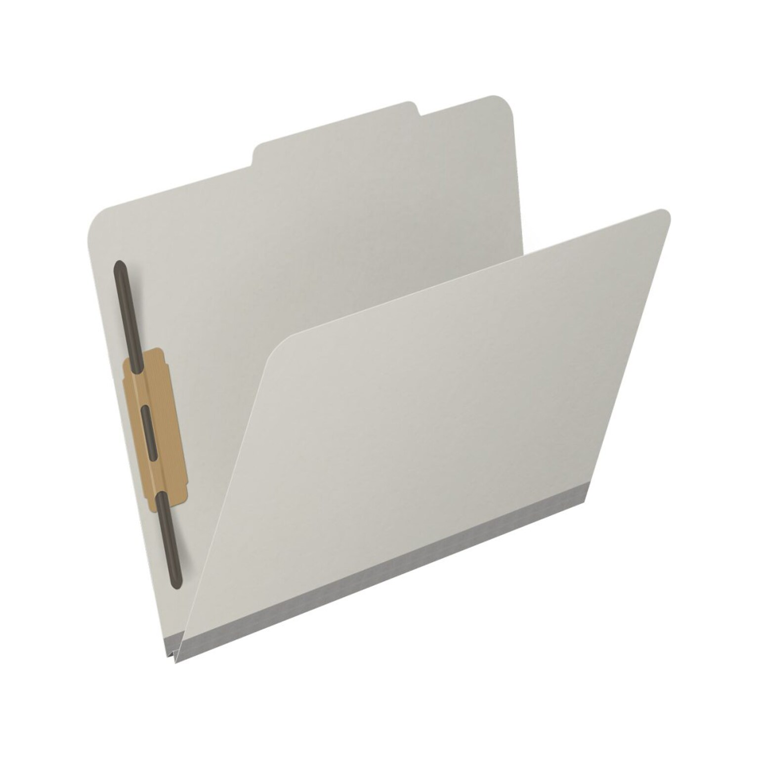 Medical Arts Press Pressboard Classification Folder, 2 Expansion, Letter Size, Gray, 25/Box (DV-T42-02-3GRY)