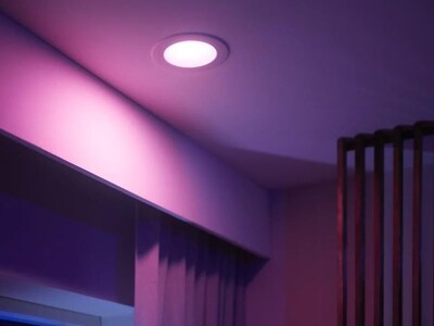 Philips Hue 85W Equivalent E26 LED Smart Bulb, White And Color Ambiance, 2/Pk (578096)
