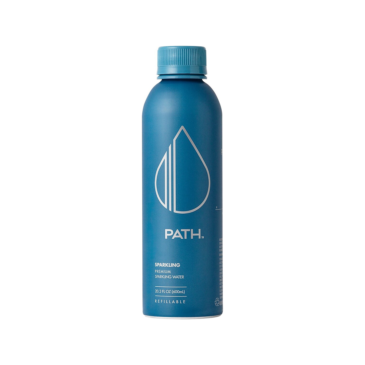 PATH Purified Sparkling Water, 20.3 oz., 12 Bottles/Carton (FG-1004)