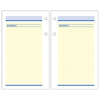 2026 AT-A-GLANCE QuickNotes 6" x 3.5" Daily Calendar Refill Pages, Multicolored (E517-50-26)