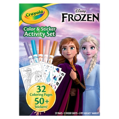 Crayola Frozen Color & Sticker Activity Set (04-2744)